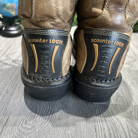 Georgia Boot 9" Logger Composite Toe Waterproof Boots, Mens 10 W ASTM F2413-11 - Picture 6 of 12